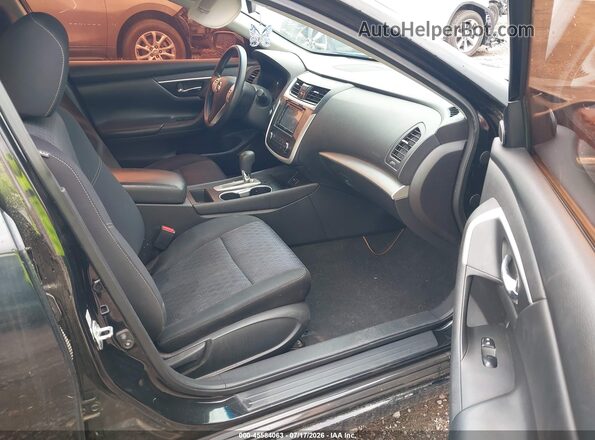 1N4AL3APXGN316890 2016 NISSAN ALTIMA Black Widok wnętrza z przodu