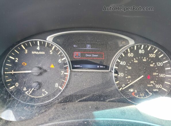 1N4AL3APXGN327534 2016 NISSAN ALTIMA Black Սարքավորումների վահանակի տեսք