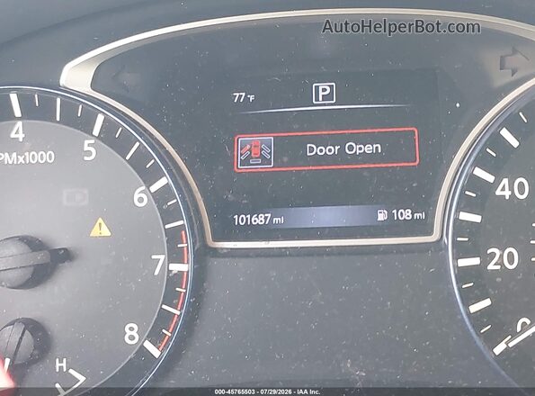 1N4AL3APXGN333124 2016 NISSAN ALTIMA Черный Вид задних сидений