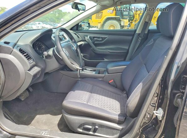 1N4AL3APXGN348898 2016 NISSAN ALTIMA Черный Вид салона спереди