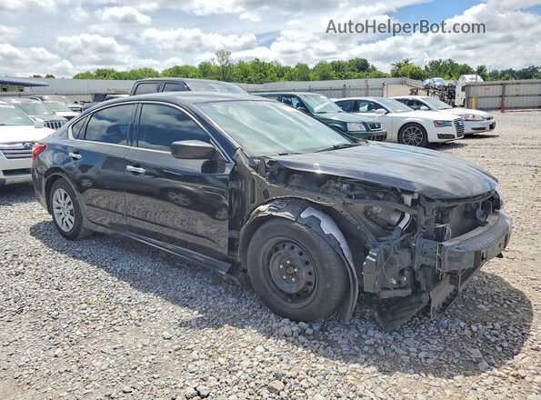 1N4AL3APXGN348898 2016 NISSAN ALTIMA Черный Передняя правая четверть