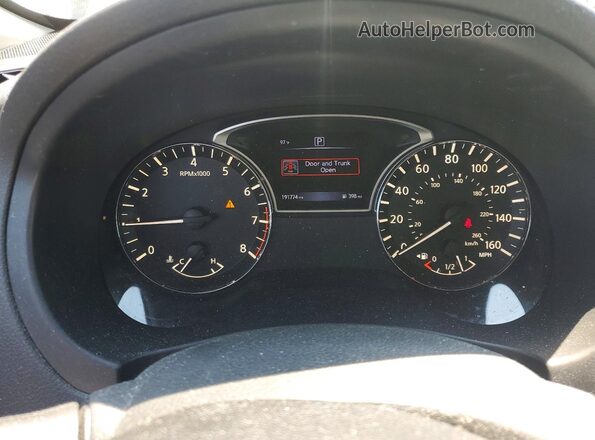 1N4AL3APXGN358654 2016 NISSAN ALTIMA Silver Սարքավորումների վահանակի տեսք