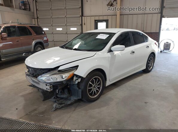 1N4AL3APXGN374286 2016 NISSAN ALTIMA White Vista tres cuartos delantera izquierda