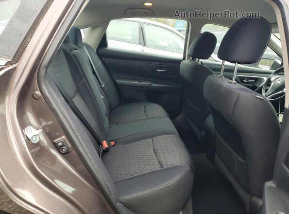 1N4AL3APXGN390701 2016 NISSAN ALTIMA Gray უკანა სავარძლების ხედი