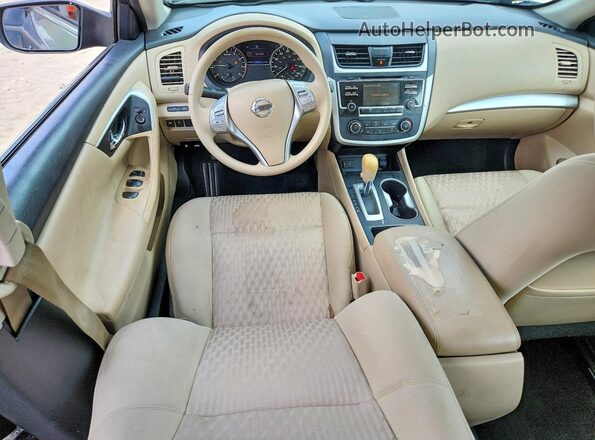 1N4AL3APXHC110840 2017 NISSAN ALTIMA Black Առջևի վահանակի տեսք