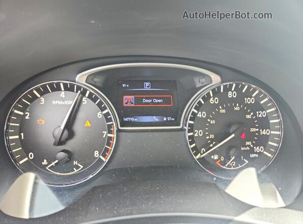 1N4AL3APXHC164543 2017 NISSAN ALTIMA Silver Սարքավորումների վահանակի տեսք