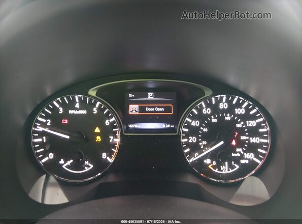 1N4AL3APXHC175820 2017 NISSAN ALTIMA Gray უკანა სავარძლების ხედი