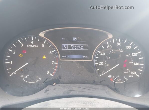 1N4AL3APXHC178703 2017 NISSAN ALTIMA Gray Vista de los asientos traseros