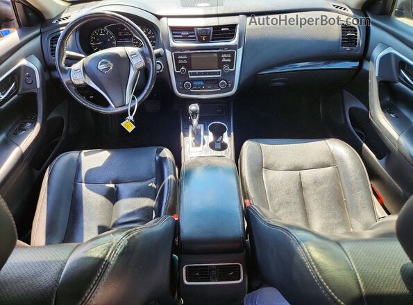1N4AL3APXHC180077 2017 NISSAN ALTIMA Черный Вид панели приборов