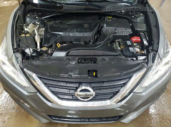 1N4AL3APXHC196571 2017 NISSAN ALTIMA Серый Вид задней части салона