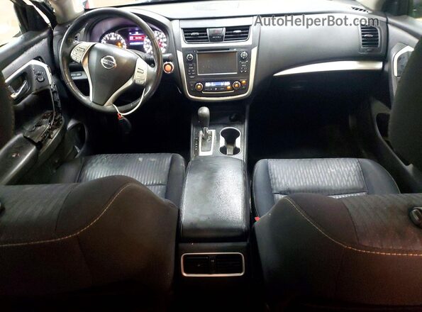 1N4AL3APXHC196571 2017 NISSAN ALTIMA Серый Вид панели приборов