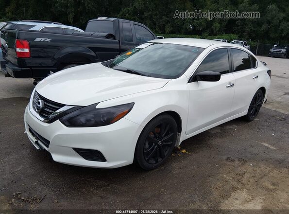 1N4AL3APXHC216740 2017 NISSAN ALTIMA White Առջևի ձախ երեք քառորդ տեսարան