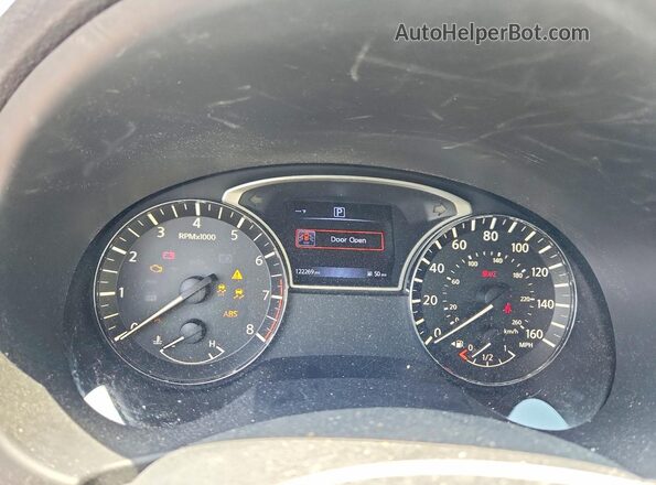 1N4AL3APXHC225843 2017 NISSAN ALTIMA Gray Widok zestawu wskaźników