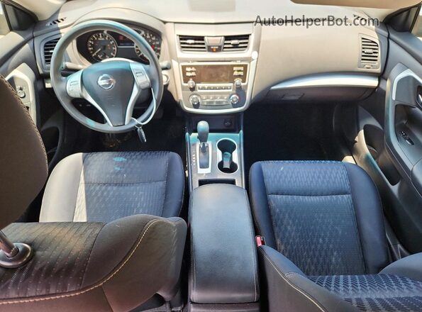 1N4AL3APXHC225843 2017 NISSAN ALTIMA Gray Widok deski rozdzielczej