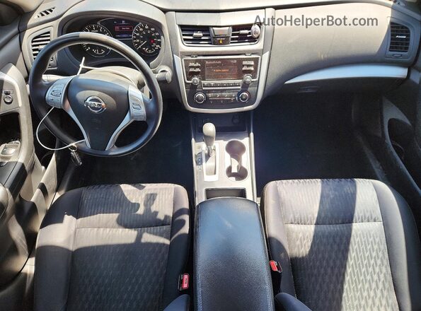 1N4AL3APXHC236602 2017 NISSAN ALTIMA Black Widok deski rozdzielczej