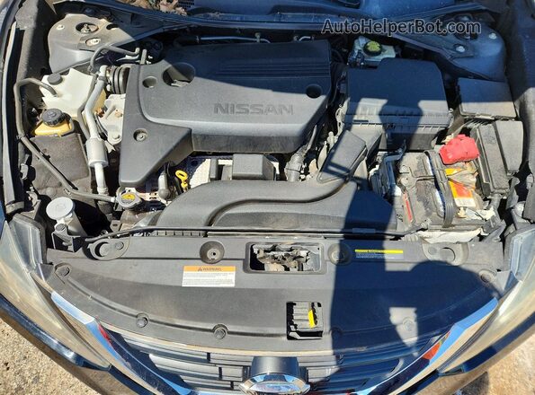 1N4AL3APXHC236602 2017 NISSAN ALTIMA Black Widok wnętrza z tyłu