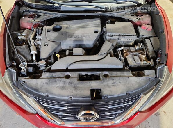 1N4AL3APXHC249883 2017 NISSAN ALTIMA Red Սալոնի հետևի տեսք