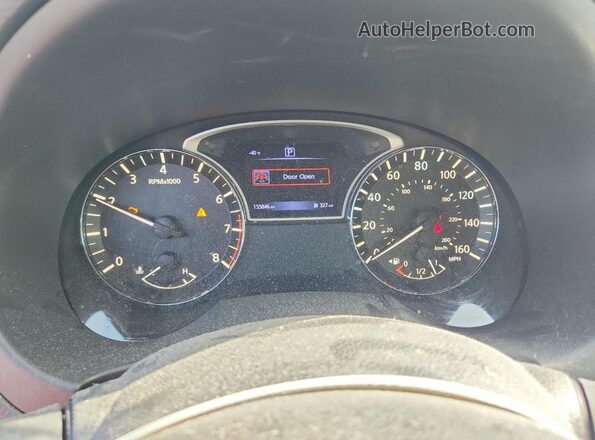 1N4AL3APXHC250628 2017 NISSAN ALTIMA Black Widok zestawu wskaźników