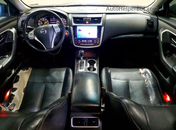 1N4AL3APXHC268420 2017 NISSAN ALTIMA Brown წინა პანელის ხედი