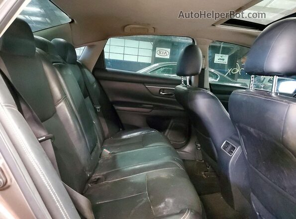1N4AL3APXHC268420 2017 NISSAN ALTIMA Brown უკანა სავარძლების ხედი