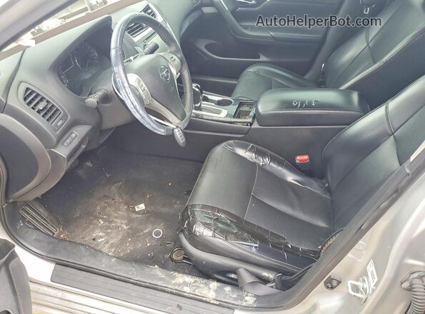 1N4AL3APXHC276095 2017 NISSAN ALTIMA Серебряный Вид салона спереди