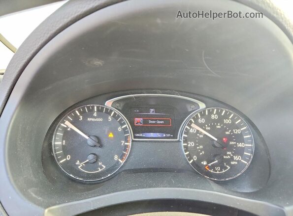 1N4AL3APXHC288683 2017 NISSAN ALTIMA Gray Սարքավորումների վահանակի տեսք