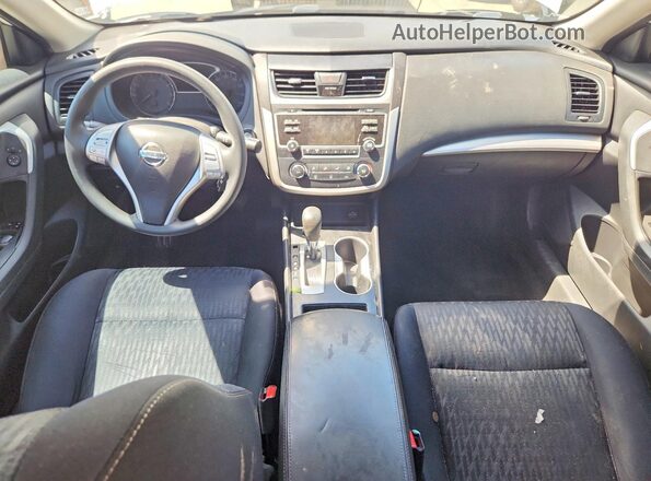 1N4AL3APXHC298078 2017 NISSAN ALTIMA White Առջևի վահանակի տեսք