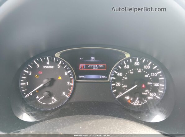 1N4AL3APXHC480637 2017 NISSAN ALTIMA Black Widok tylnych siedzeń