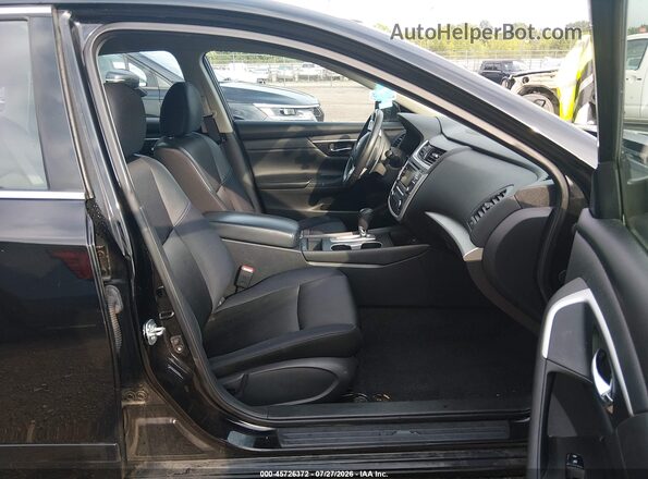 1N4AL3APXHC480637 2017 NISSAN ALTIMA Black Widok wnętrza z przodu