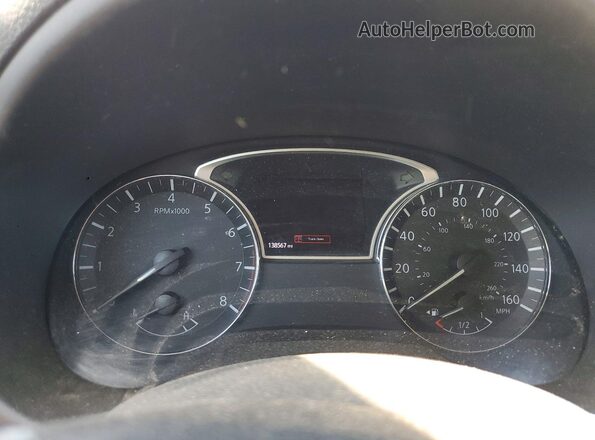 1N4AL3APXHC498958 2017 NISSAN ALTIMA Gray Вид щитка приладів