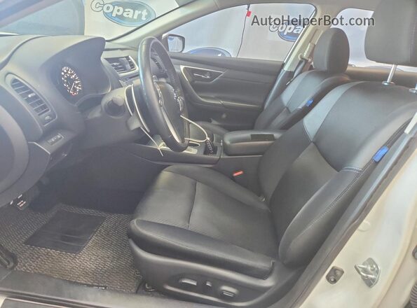 1N4AL3APXHN315420 2017 NISSAN ALTIMA White წინა სალონის ხედი