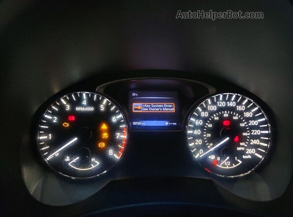1N4AL3APXHN334503 2017 NISSAN ALTIMA Black Սարքավորումների վահանակի տեսք