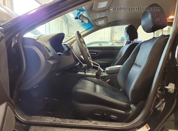 1N4AL3APXHN334503 2017 NISSAN ALTIMA Black Սալոնի դիմացի տեսք