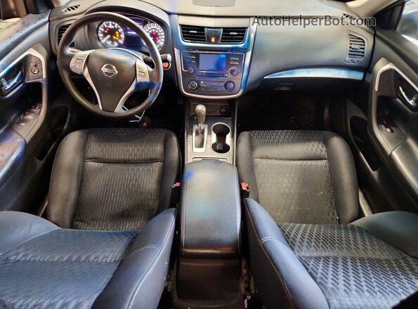1N4AL3APXHN334503 2017 NISSAN ALTIMA Black Առջևի վահանակի տեսք