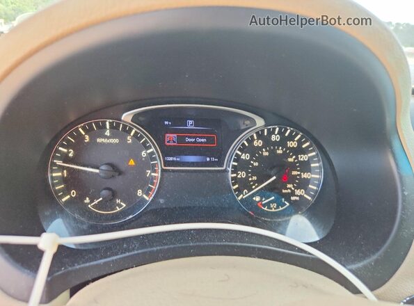 1N4AL3APXHN342357 2017 NISSAN ALTIMA Серебряный Вид щитка приборов