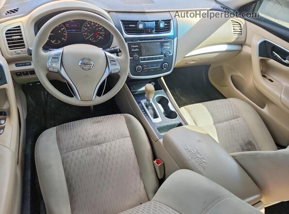 1N4AL3APXHN342357 2017 NISSAN ALTIMA Серебряный Вид панели приборов
