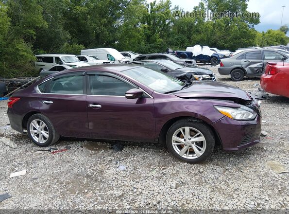 1N4AL3APXHN346232 2017 NISSAN ALTIMA Purple Widok zestawu wskaźników