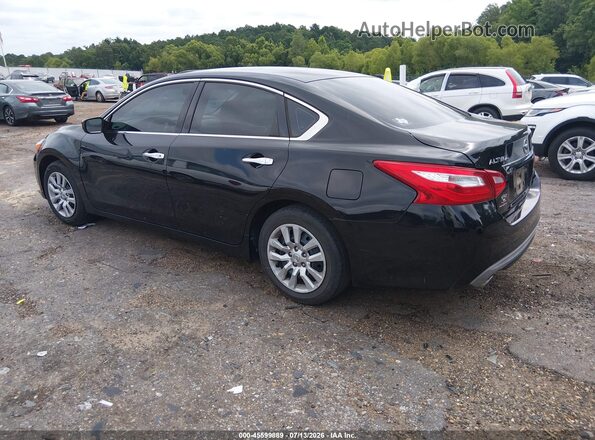 1N4AL3APXHN349874 2017 NISSAN ALTIMA Черный Задняя левая четверть