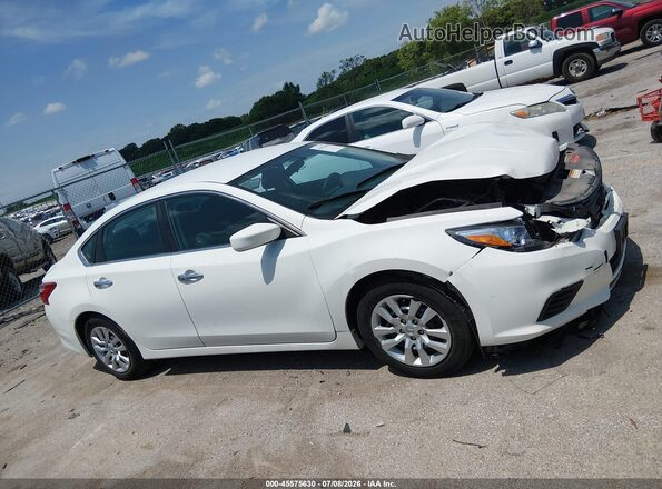 1N4AL3APXHN355299 2017 NISSAN ALTIMA White Vista del cuadro de instrumentos