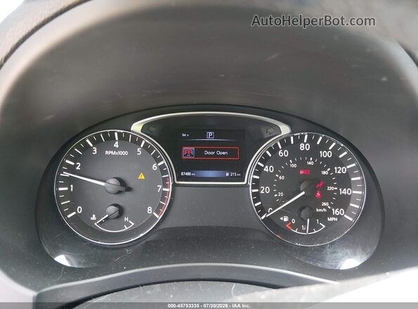 1N4AL3APXHN360681 2017 NISSAN ALTIMA Black უკანა სავარძლების ხედი