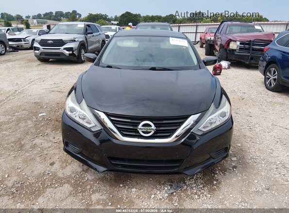 1N4AL3APXHN360681 2017 NISSAN ALTIMA Black ხელსაწყოთა პანელის ხედი