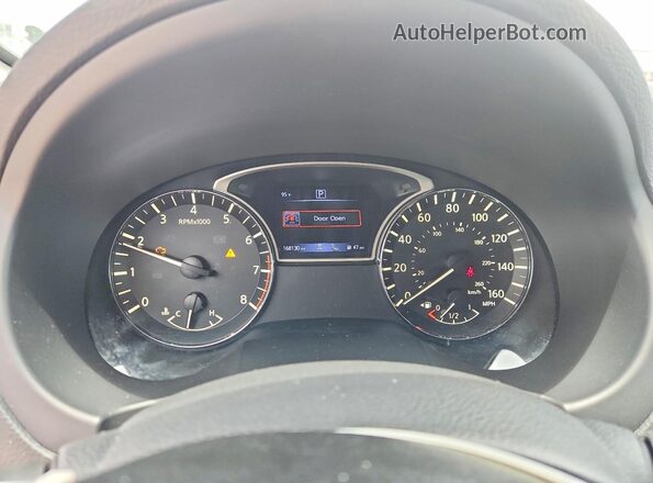 1N4AL3APXJC113467 2018 NISSAN ALTIMA Black Instrument cluster view