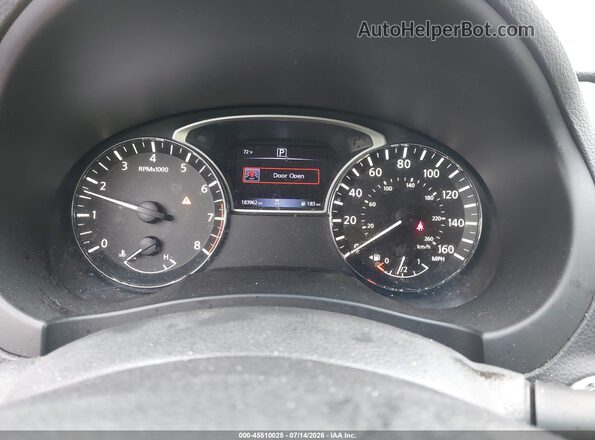 1N4AL3APXJC114005 2018 NISSAN ALTIMA Red Widok tylnych siedzeń