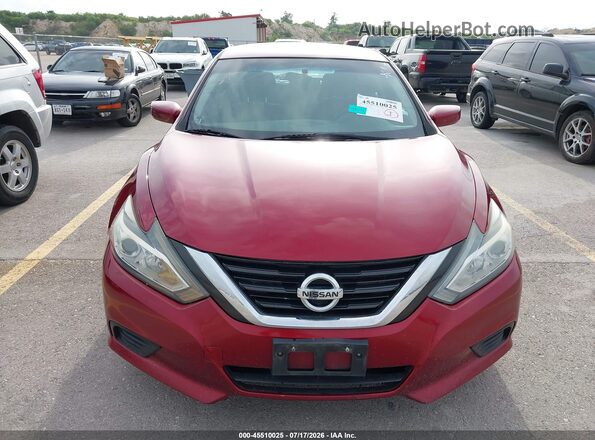 1N4AL3APXJC114005 2018 NISSAN ALTIMA Red Widok z przodu