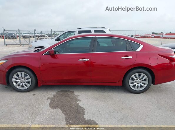 1N4AL3APXJC114005 2018 NISSAN ALTIMA Red Widok wnętrza 360 stopni
