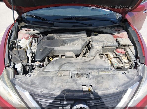 1N4AL3APXJC114005 2018 NISSAN ALTIMA Red Widok z tyłu