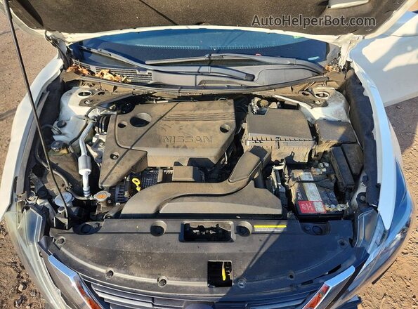 1N4AL3APXJC142774 2018 NISSAN ALTIMA Белый Вид задней части салона