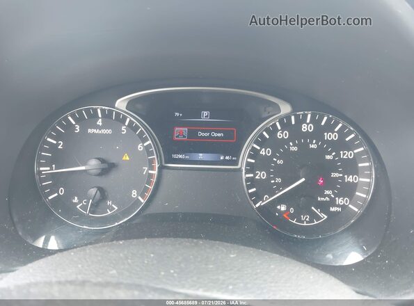 1N4AL3APXJC144976 2018 NISSAN ALTIMA Gray უკანა სავარძლების ხედი