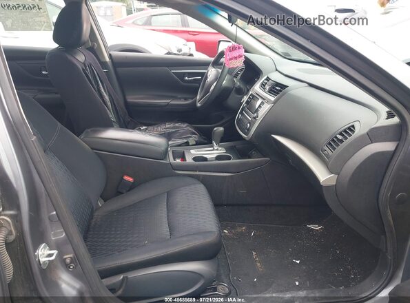1N4AL3APXJC144976 2018 NISSAN ALTIMA Gray წინა სალონის ხედი