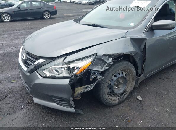 1N4AL3APXJC144976 2018 NISSAN ALTIMA Gray წინა ხედი